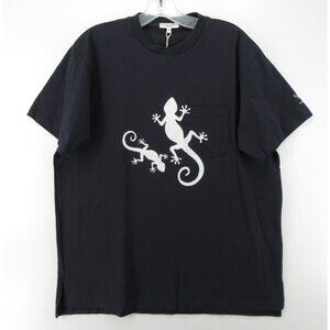 Engineered Garments Shirt Small Printed Cross Crew Neck Gecko USA NEW